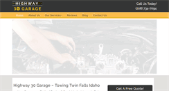 Desktop Screenshot of highway30auto.com